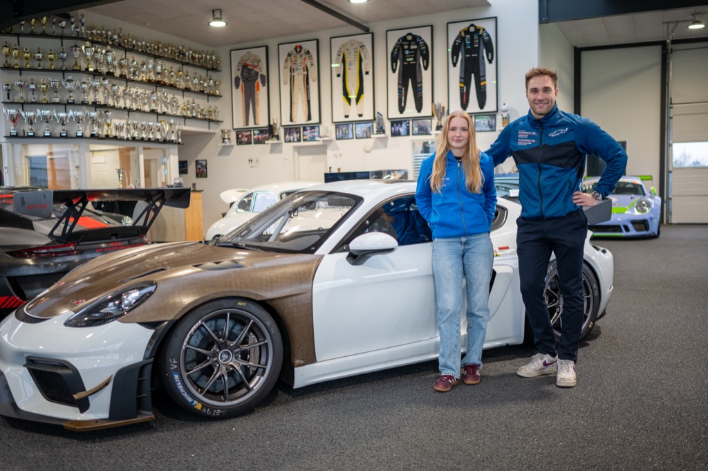 Han kom på podiet til Le Mans 2024 og er hendes nye træner: ”Lærke Rønn kan blive rigtig god, og verden er åben for hende”.
(Foto: Mikael Sand, JVR Consult)